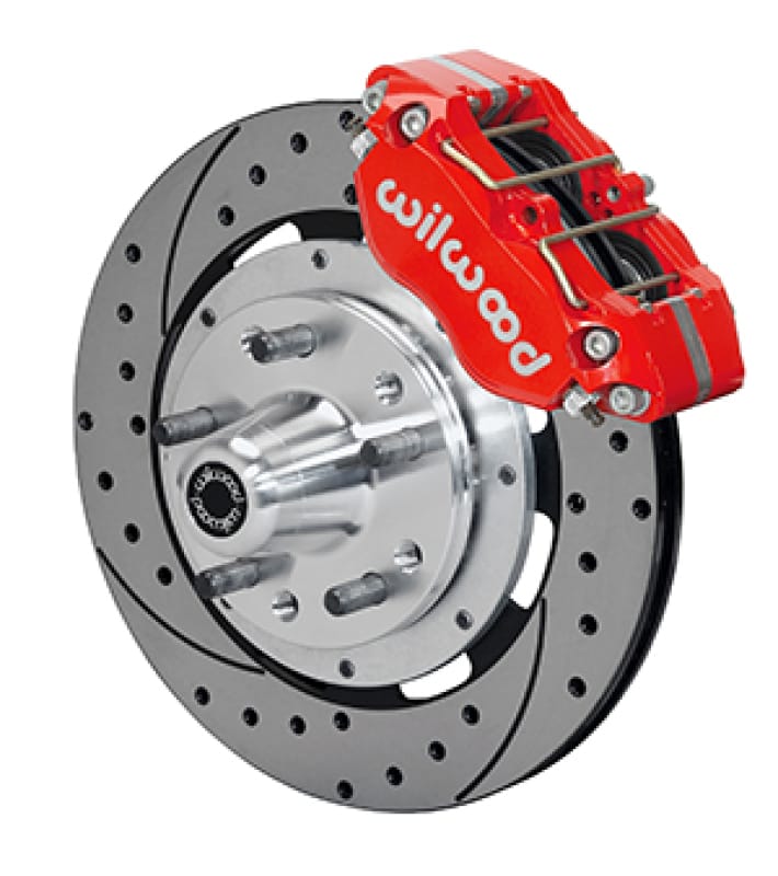 Wilwood — KIT,FRONT,MUSTANG 70-73,DP-DB,12.19 ROTOR,SRP,RED
