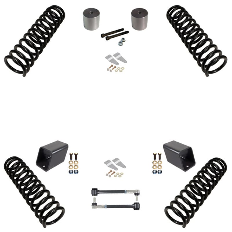 Synergy Mfg — Synergy 07-18 Jeep Wrangler JK 2 DR 2.0in Lift Starter Kit RHD Compatible
