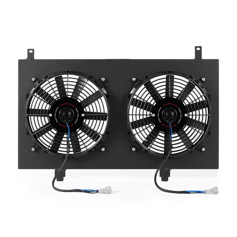 Mishimoto — Performance Aluminum Fan Shroud Kit, Black, fits Nissan 350Z 2003-2006