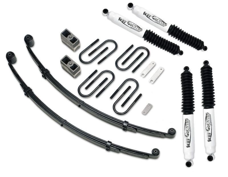 Tuff Country — 1988-1991 Chevy Suburban 3/4 ton 4wd-3in. Lift Kit Heavy Duty by (SX8000 Shocks)