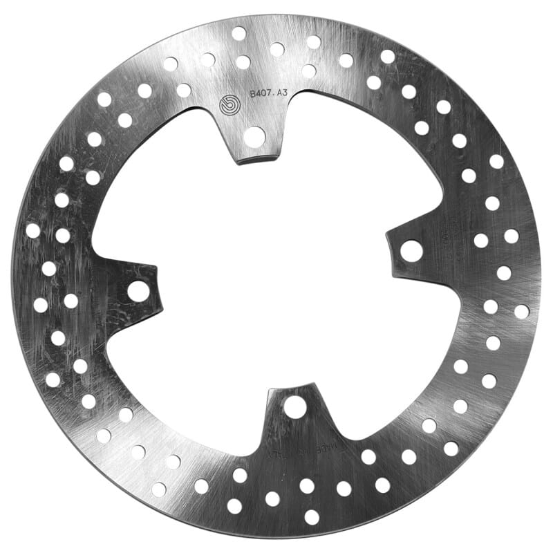 Brembo OE Powersports — Brembo OE 13-14 Kawasaki Z R 750CC/18-20 Kawasaki Z ABS 1000CC 250x5mm Brake Disc - Rear Fixed