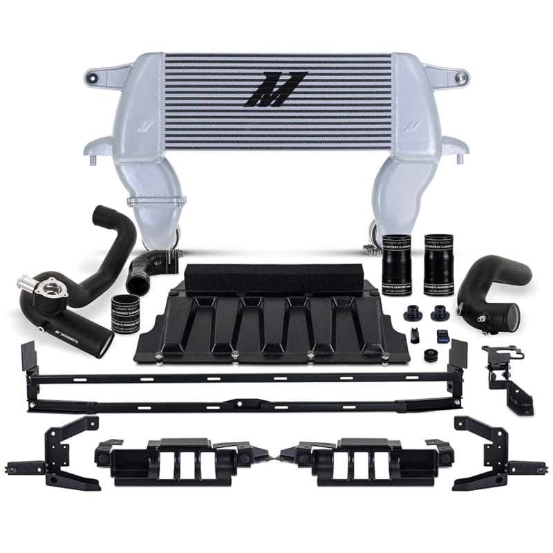 Mishimoto — Mishimoto 21+ Bronco 2.3L High Mount INT Kit SL Core BK Pipes
Intercooler Kit