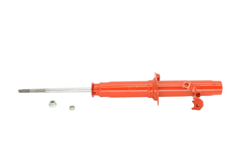 KYB — KYB AGX manually-adjustable shocks and struts allow you to design your own ride control performance without special tools, quickly and as often as you want. Enthusiasts can increase individual corner damping rates up to 125% more than the vehicles OEM design.  For ease of access, depending on vehicle application, the KYB AGX either has an eight position knob or a four position screwdriver slot. However, both offer the same overall capability. One simple adjustment increases both rebound and comp
Damping Rate Adjustable Strut