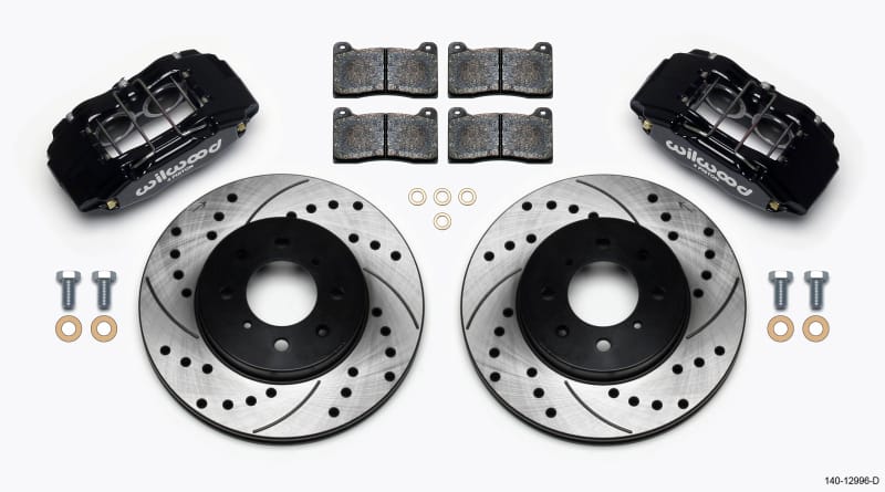 Wilwood — Wilwood DPHA Front Caliper & Rotor Kit Drilled Honda / Acura w/ 262mm OE Rotor
BRAKE KIT
