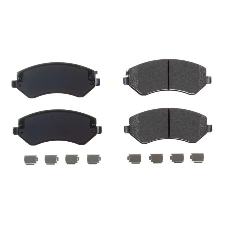 PowerStop — PowerStop - Z17 Low-Dust Ceramic Brake Pads with Hardware