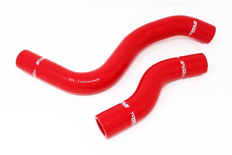 Torque Solution — Torque Solution Silicone Radiator Hose Kit (Red) - 2017+ Honda Civic Type-R