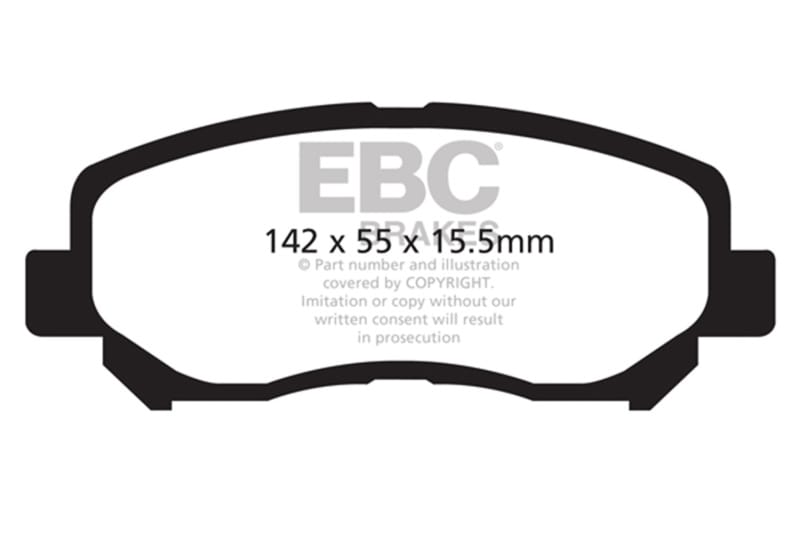 EBC — Ultimax OEM Replacement Brake Pads