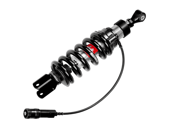 Bitubo Suspension — Bitubo XZE3 Monoshocks Adjustable: Hydraulic Spring Preload, Rebound, Length, Black Spring