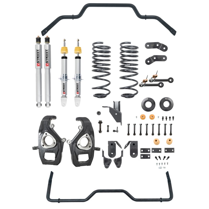 Belltech — Front And Rear Complete Kit W/ Street Performance Shocks
LOWERING KIT W/ STREET PERFORMANCE SHOCKS - 1062SPS