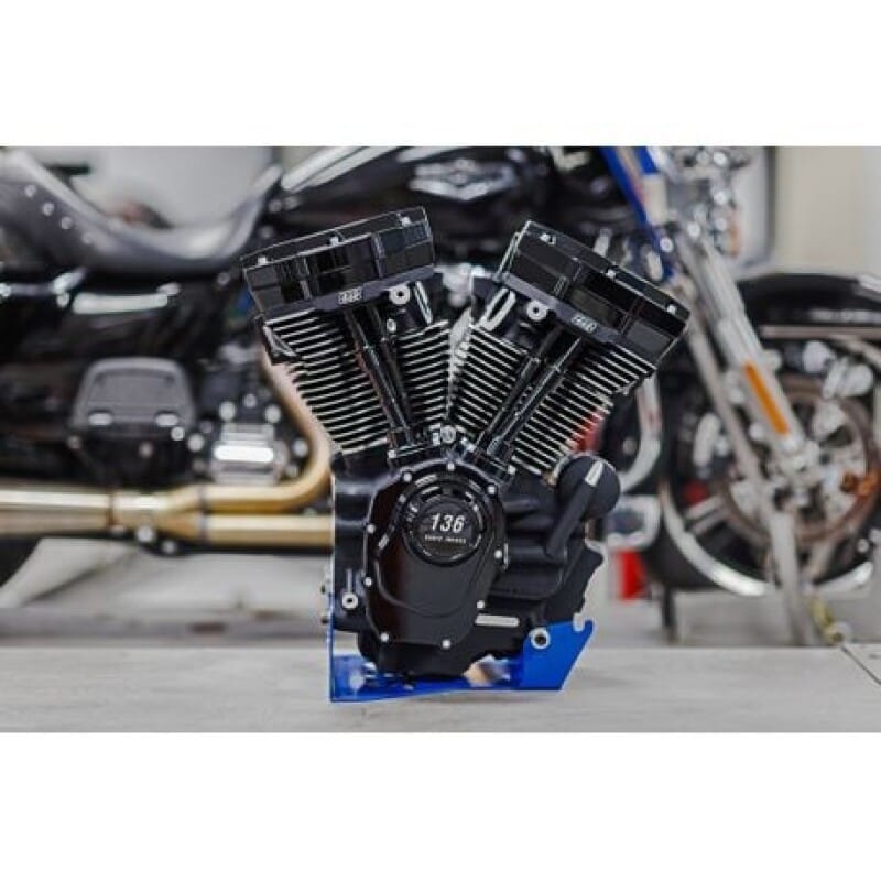 S&S Cycle — S&S Cycle 17-23 Oil-Cooled M8 Touring MK136 Black Edition Engine