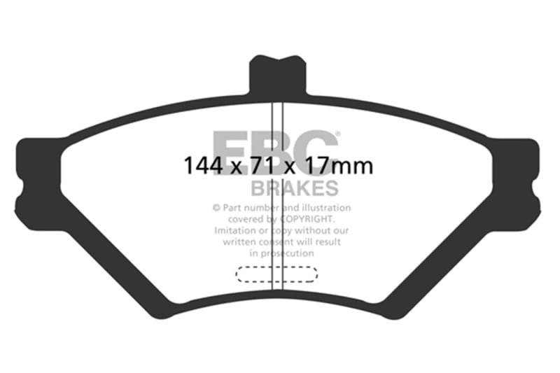 EBC — Yellowstuff Street And Track Brake Pads
