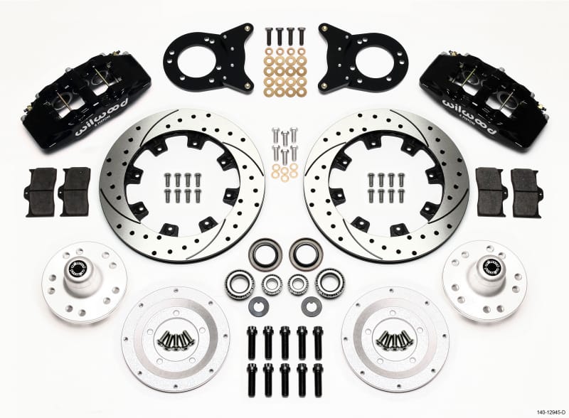 Wilwood — KIT,FRONT,MUSTANG,70-73,DP6 12.19 ROTOR,DRILLED