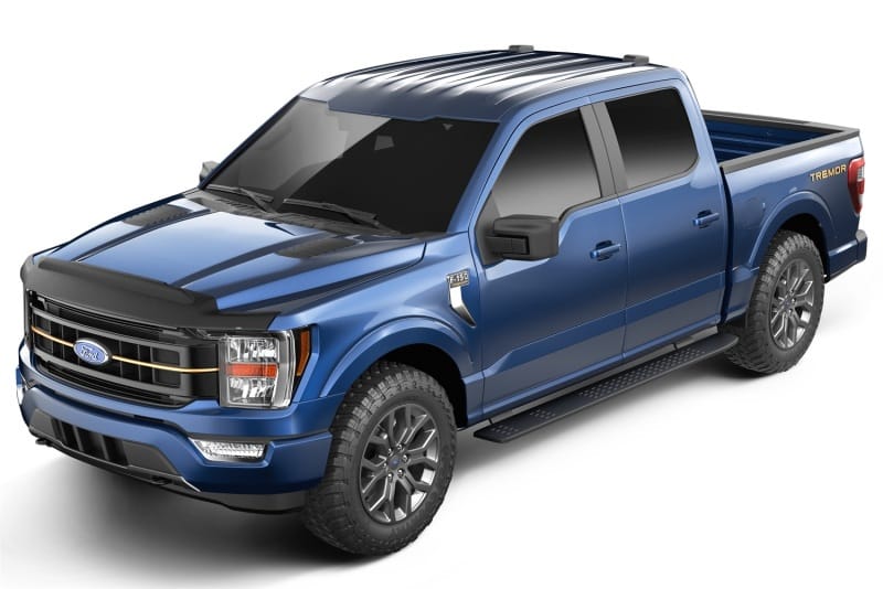 Husky Liners — Aeroskin II Hood Protector; Matte Black Low Profile