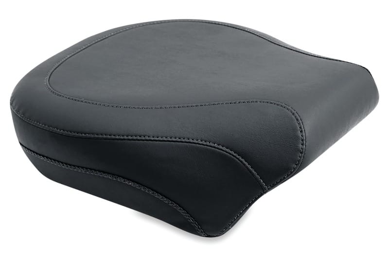 Mustang Motorcycle — Mustang 06-17 Harley Softail Wide Tire (200mm) Standard Touring, Wide Touring Passenger Seat - Black