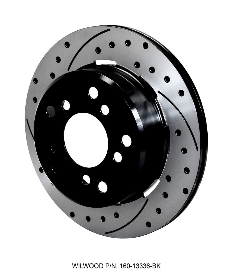 Wilwood — ROTOR1219-081CJ306-191MNEXXXXR 5x4.50/5.50,D/D,SRP,BLACK