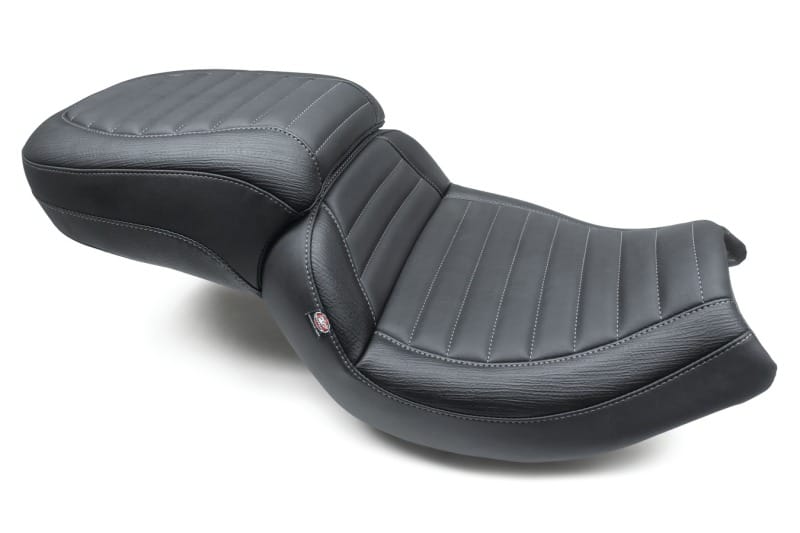 Mustang Motorcycle — Mustang 20-22 Indian Challenger Standard Touring 1PC Seat - Black