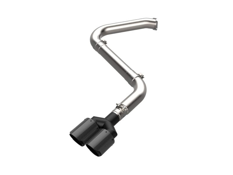 aFe — Takeda 3 IN 304 Stainless Steel Axle-Back Exhaust w/ Carbon Tips