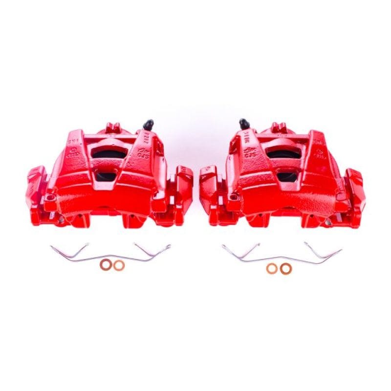 PowerStop — Red Powder Coated Calipers