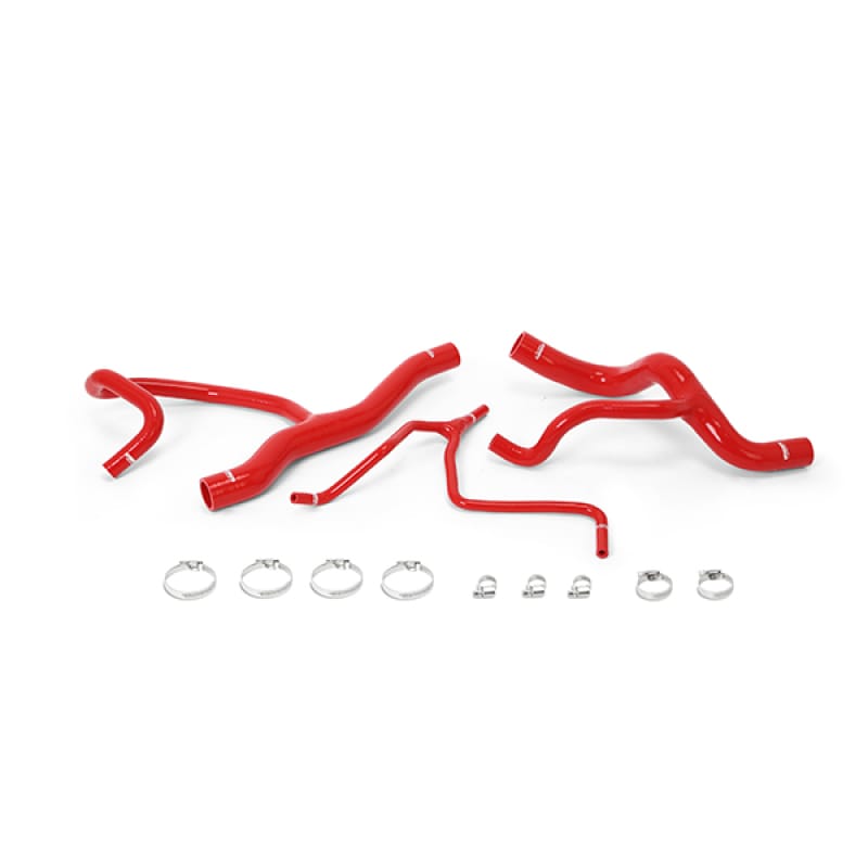 Mishimoto — Silicone Radiator Hose Kit, Red, fits Chevy Camaro 2.0 w/ Cooling Package 16-24