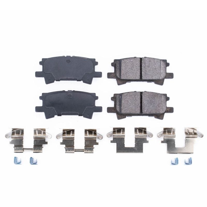 PowerStop — PowerStop - Z17 Low-Dust Ceramic Brake Pads with Hardware