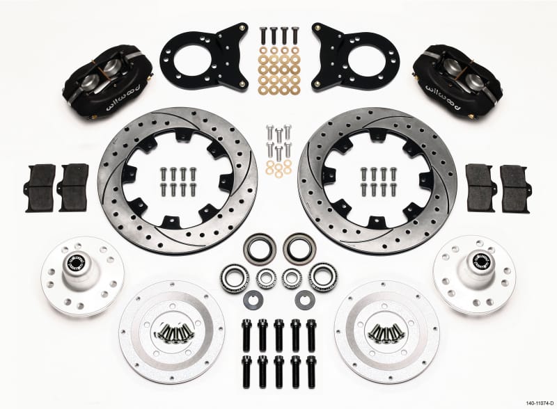Wilwood — KIT,FRONT,MUSTANG 70-73,FDLI,12.19 SRP,BLACK POWDER COAT