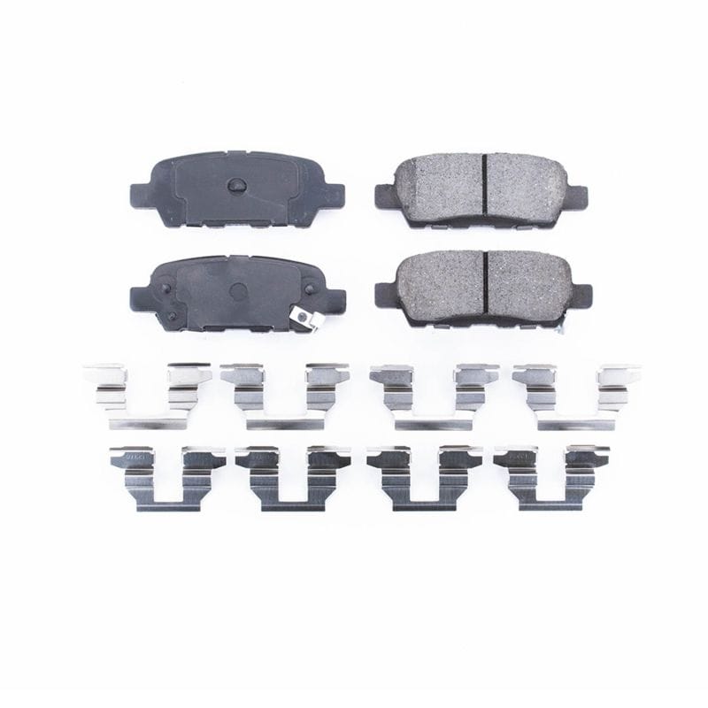 PowerStop — PowerStop - Z17 Low-Dust Ceramic Brake Pads with Hardware