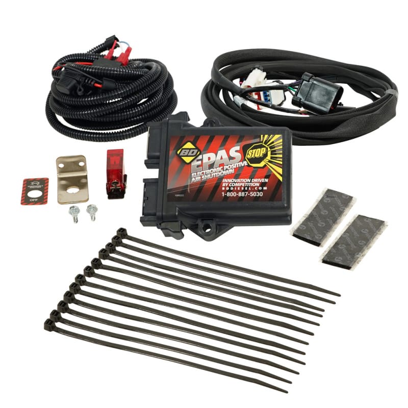BD Diesel — BD E-PAS Positive Air Shut-Off Heavy Duty ISX/X15 2014-2023
E-PAS Positive Air Emergency Engine Shutdown