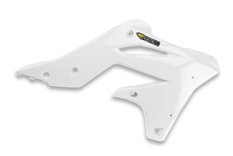 Cycra — Cycra 13-16 Kawasaki KX250F Radiator Shroud - White