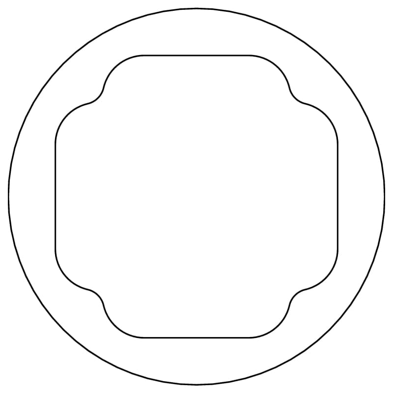 Cometic Gasket — Ford 8BA/8CM Flathead V8 Oil Pump Relief Nut Gasket