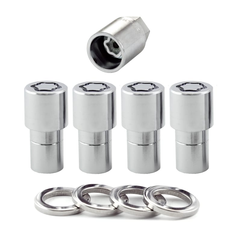 McGard — Mag/Shank Style Wheel Locks-Exposed-Chrome
