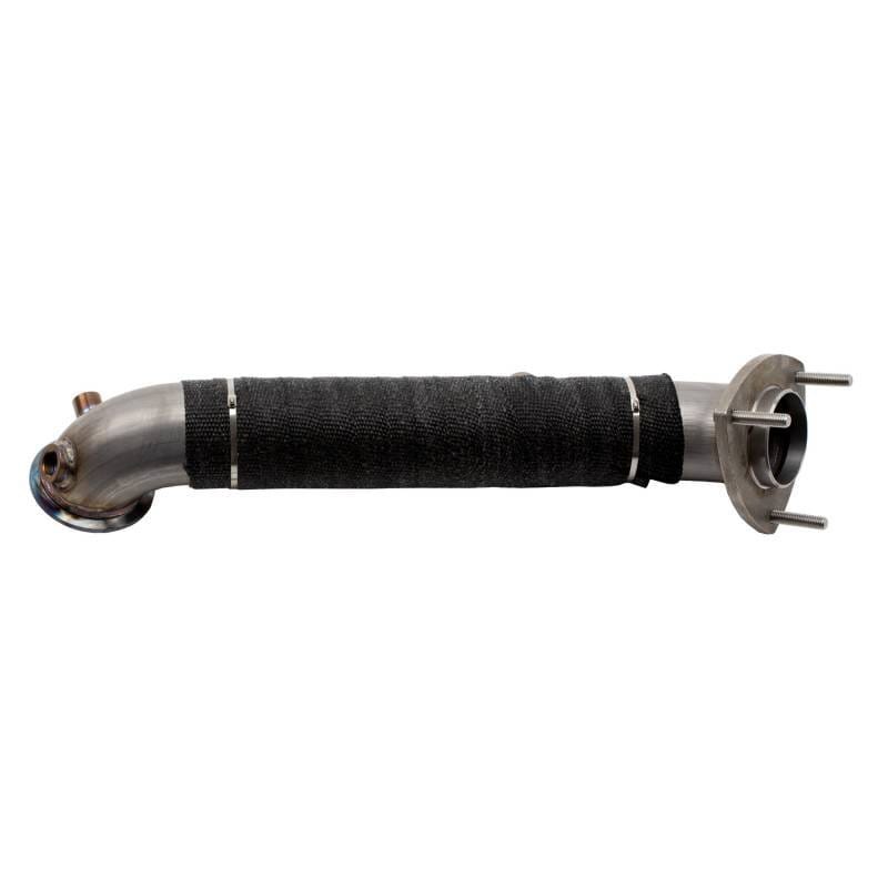 Wehrli — Down Pipe (3 Bolt Flange), 3in., for 2015.5-2016 Duramax LML, Stainless
