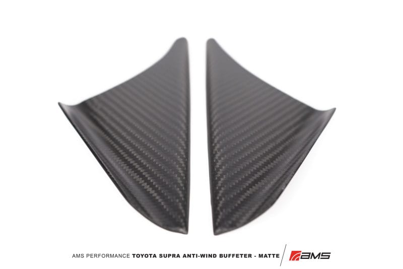 AMS — AMS Performance Toyota GR Supra Anti-Wind Buffeting Kit - Matte Carbon