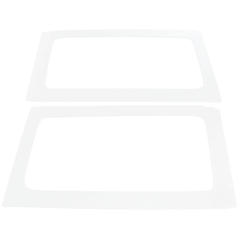 DEI — Rear Side Window Kit Jeep Wrangler JK 2011-2018 2 Door White
Sound Deadening Side Window Trim Kit