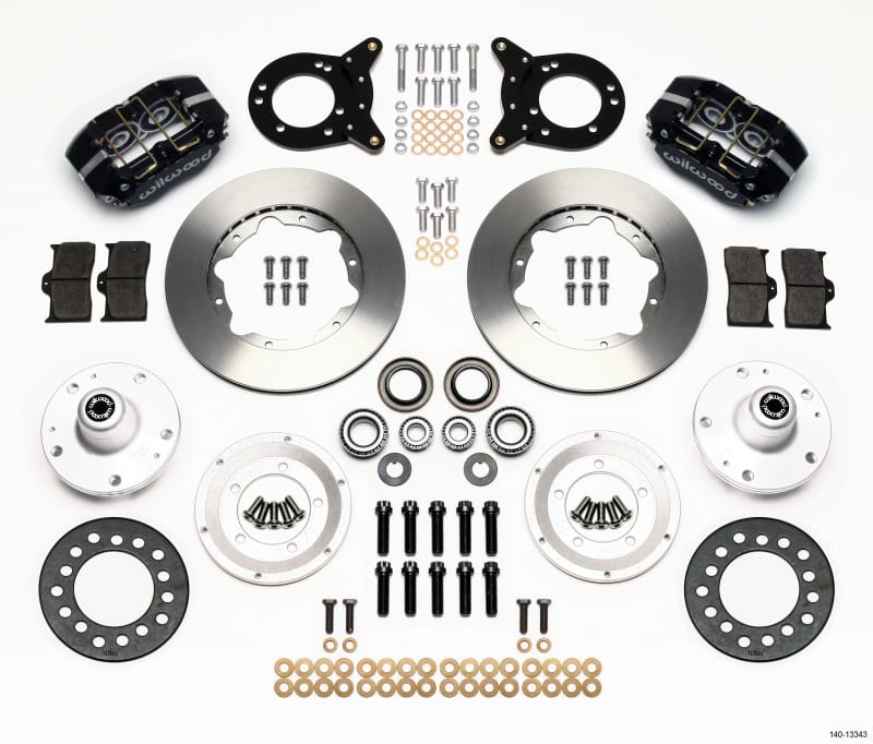 Wilwood — KIT,FRONT,MUSTANG,65-69,DP-DB,11.00 ROTOR,VENTED