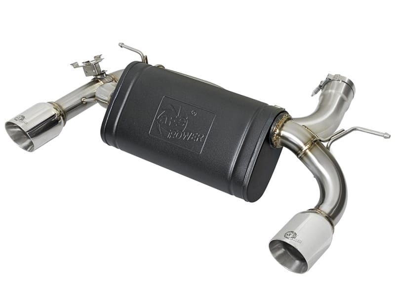 aFe — aFe MACHForce XP Exhausts Axle-Back 12-15 BMW 335i 3.0T (SS w/Polished Tips)
Axle-Back Exhaust