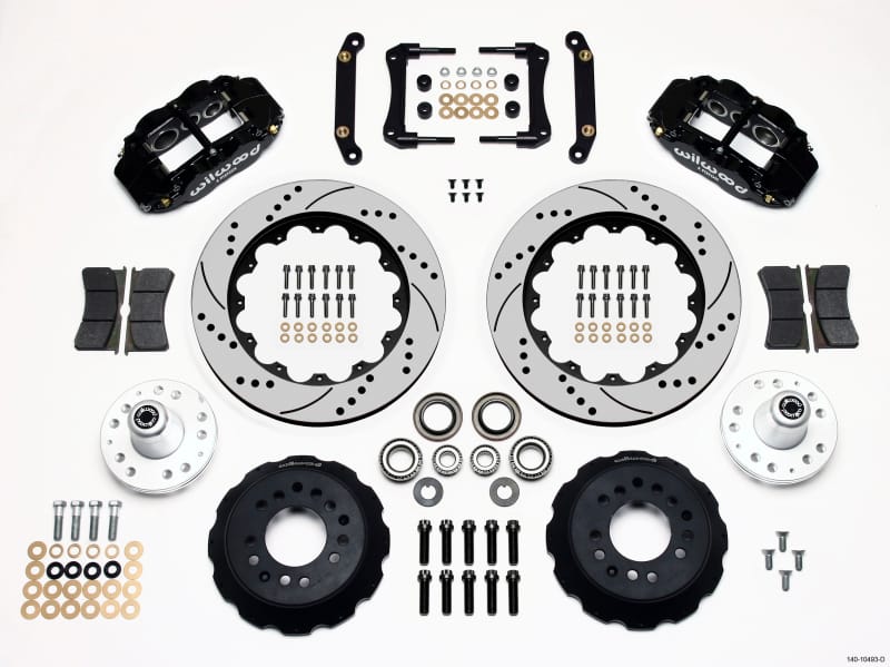 Wilwood — KIT,FRONT,CAMARO,79-81,FNSL6R,BIG BRAKE 14.00 ROTOR,DRILLED