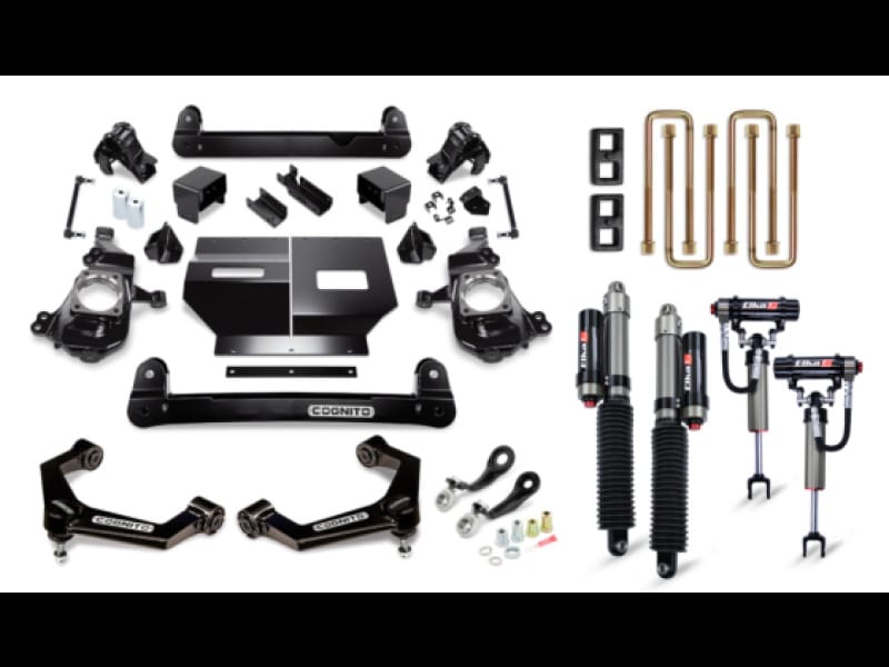 Cognito — 4” Elite Lift Kit w/ Elka 2.5 Shocks 2020-2022 GM 2500HD/3500HD Trucks
