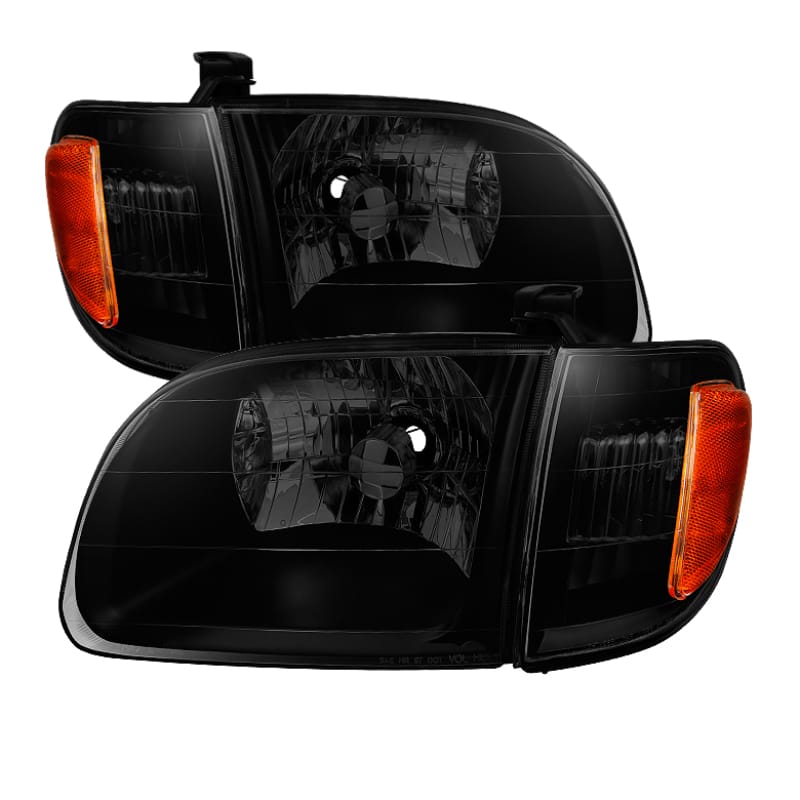SPYDER — xTune Toyota Tundra Regular/Access 00-04 OEM Style Headlights & Corner Lights HD-JH-TTUN00-AM-BSM