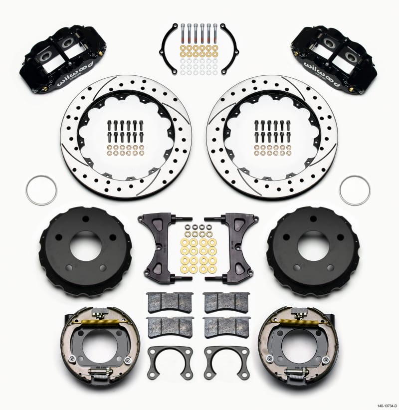Wilwood — KIT,REAR,DISC/DRUM,BIG FORD,2.00 OFFSET FNSL4R,5x5.50 BC,12.88 ROTOR,SRP