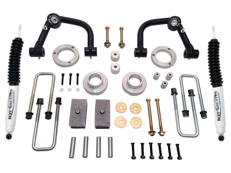Tuff Country — 2005-2023 Toyota Tacoma 4x4/PreRunner-4in. Uni-Ball Lift Kit by (SX6000 Shocks)