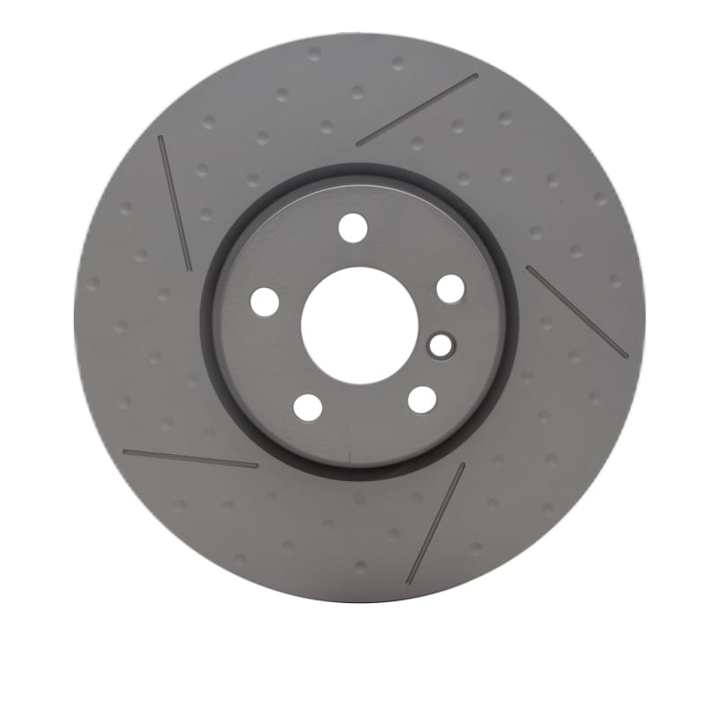 DFC — DFC GEOSPEC Coated Rotor - Dimpled and Slotted