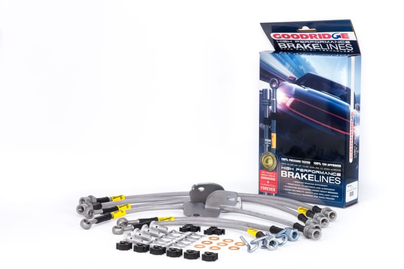 Goodridge — G-STOP SS Braided Brake Line Kit