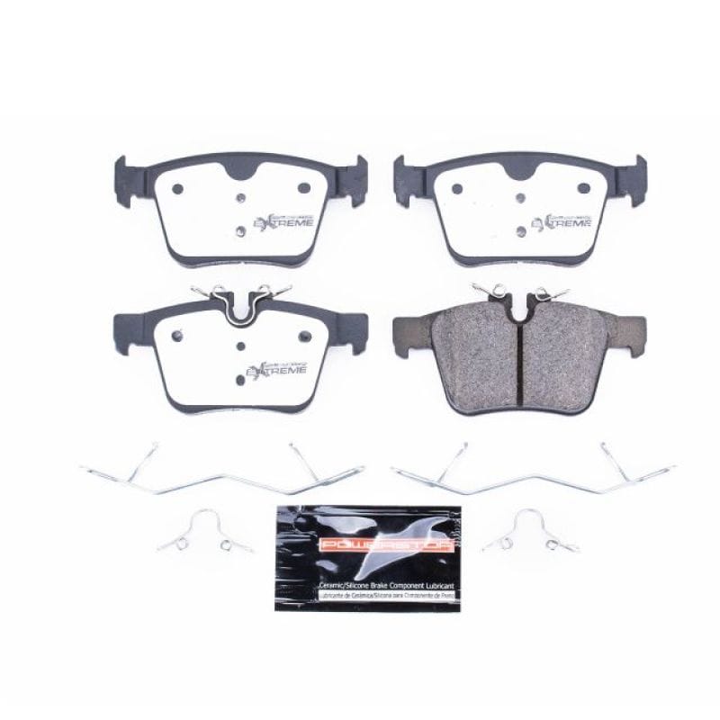 PowerStop — PowerStop - Z36 Truck and SUV Carbon-Fiber Ceramic Brake Pads with Hardware Kit