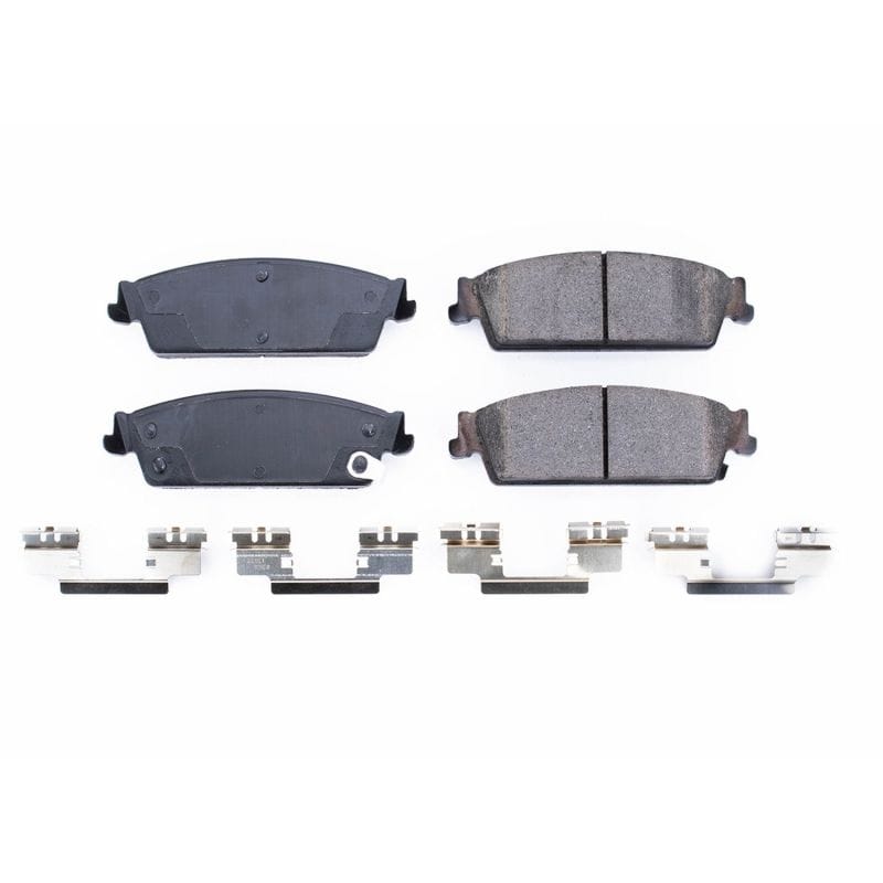 PowerStop — PowerStop - Z17 Low-Dust Ceramic Brake Pads with Hardware