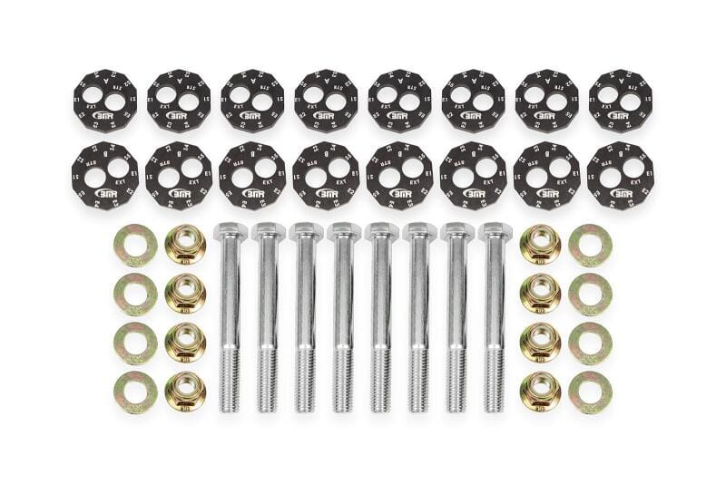 BMR Suspension — Camber Bolt Kit, Front and Rear Lower Control Arms