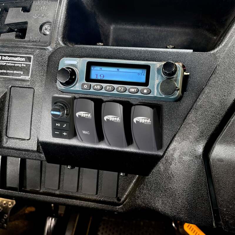 Rugged Radios — Rugged Radios Honda Pioneer Comp Comm Kit w/ BT 2-Way Radio STX Remote Head Intercom/ G1 GMRS