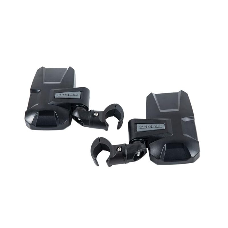 Seizmik — Seizmik 24+ Polaris/Can-Am/Honda/Kaw Embark Side View Mirror - Adj. 1.75-2 in. ROP Clamp Pair