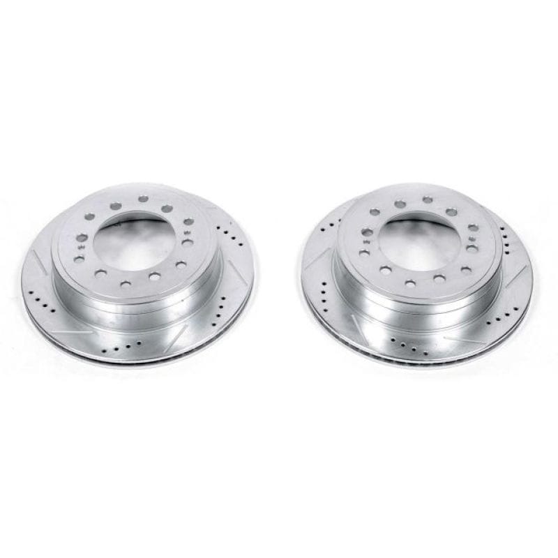 PowerStop — PowerStop Evolution Performance Drilled, Slotted & Plated Brake Rotor Pair