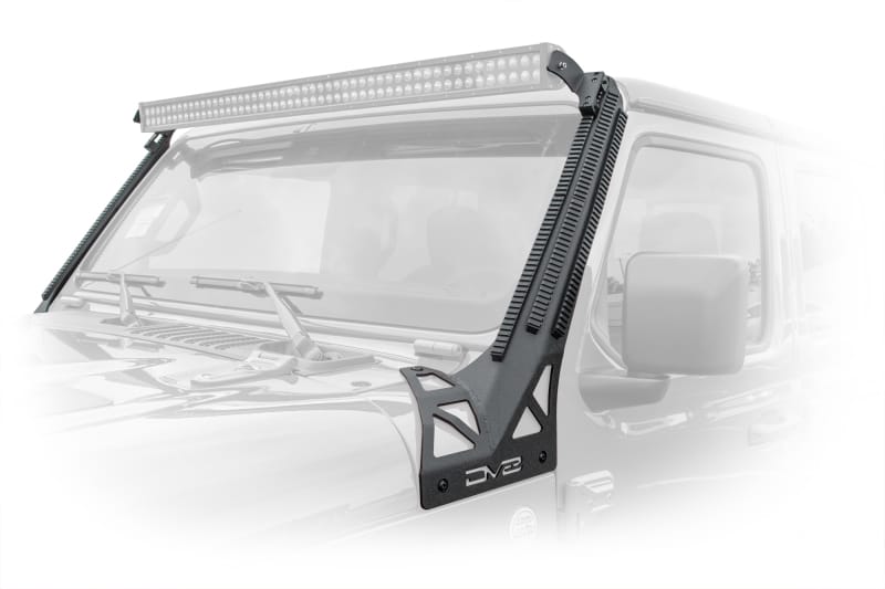 DV8 Offroad — A-Pillar Mounted Rail System