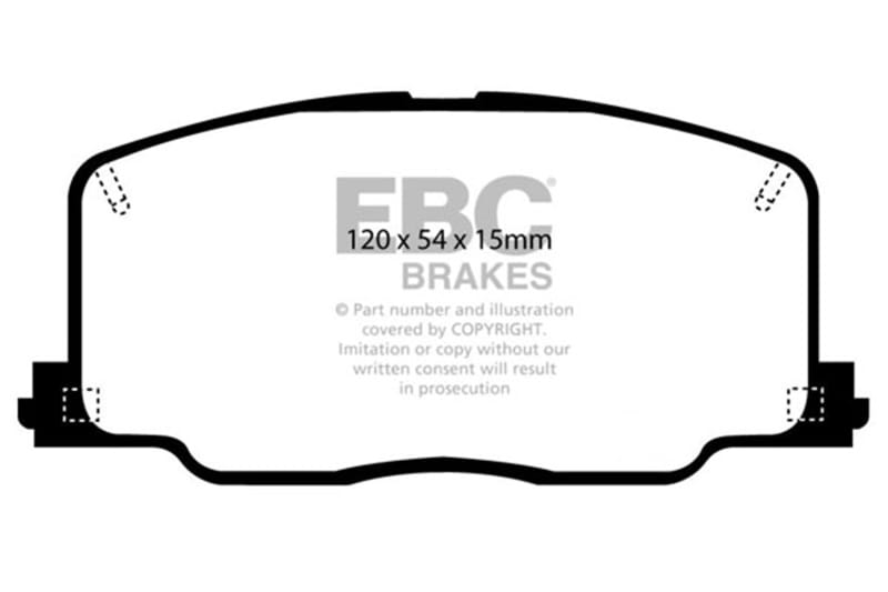 EBC — Ultimax OEM Replacement Brake Pads